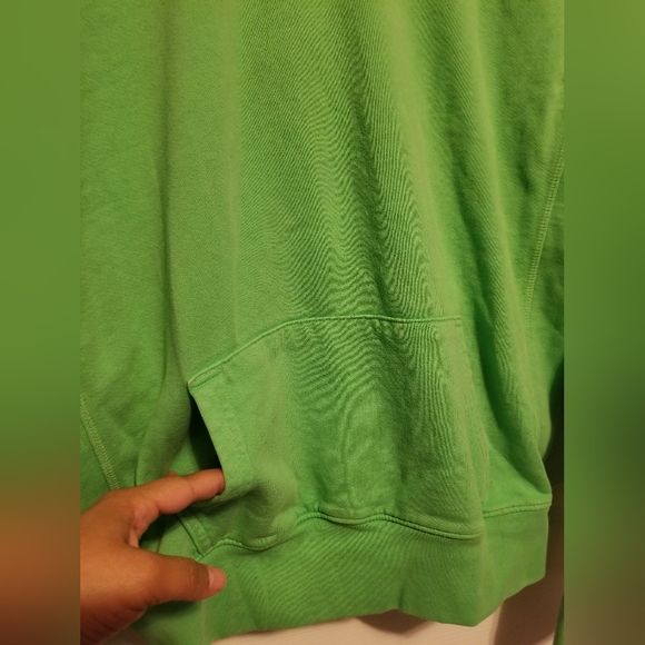 Talentless Unisex Oversized Hoodie-Higjlighter Size XS Color Green - Picture 9 of 11